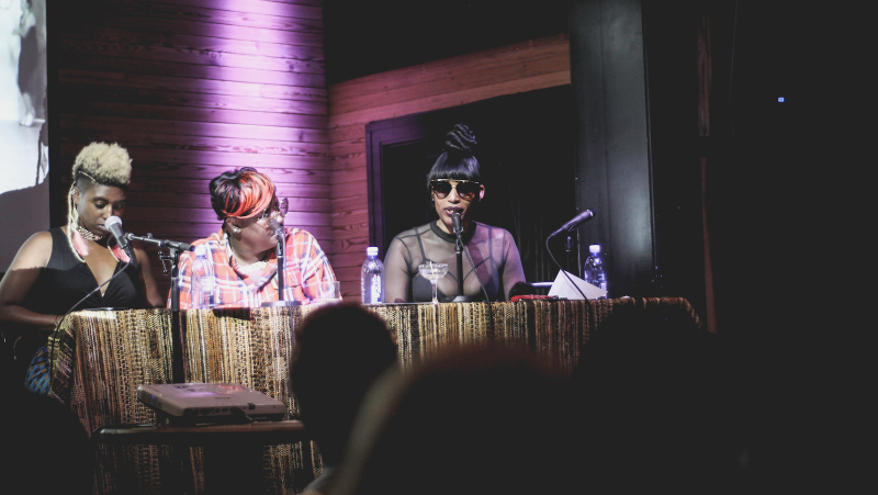 Marissa Joseph, Cheeky Blakk, 3D Na’Tee. Image by Blaze Edwards.
